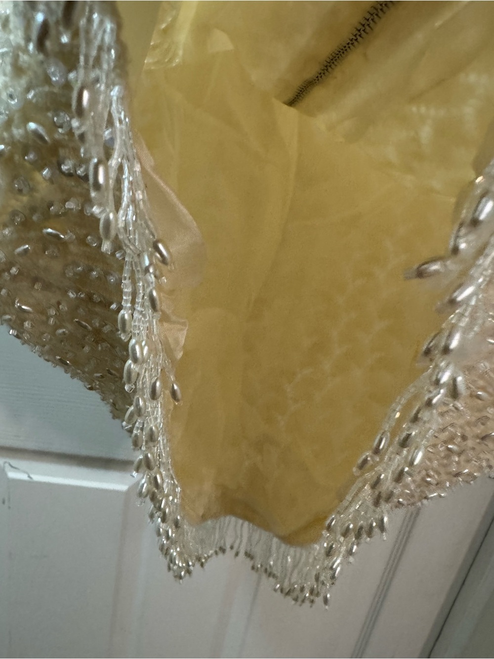 Vintage Sequin Wool Top - Picture 8 of 10